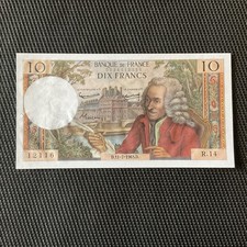 FRANCE: 10 Francs Voltaire