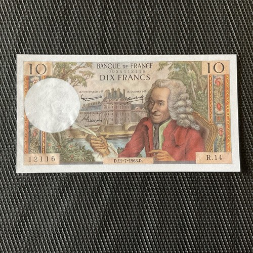 France francs voltaire - 10,
