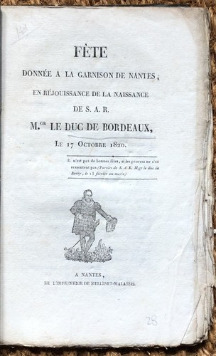 1820 fête garnison de - la,