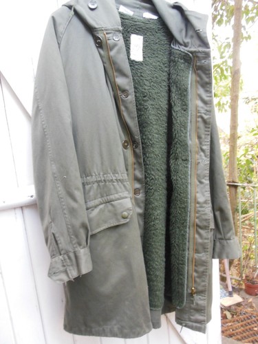 Veste parka longue 40 42 - veste,