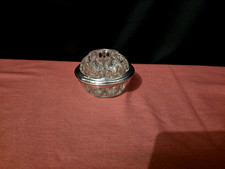 Ancien pique-fleurs en verre