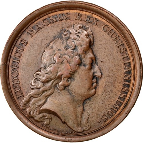 France medal louis xiv - medal,,