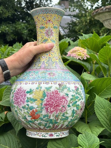 Beau vase famille rose - beau,