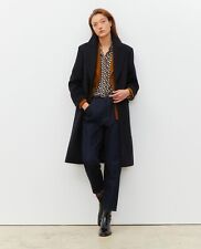 -50% 🎁COMPTOIR DES COTONNIERS ✅ MANTEAU NOIR ✅ Laine & Cachemire ✅T. 40/42