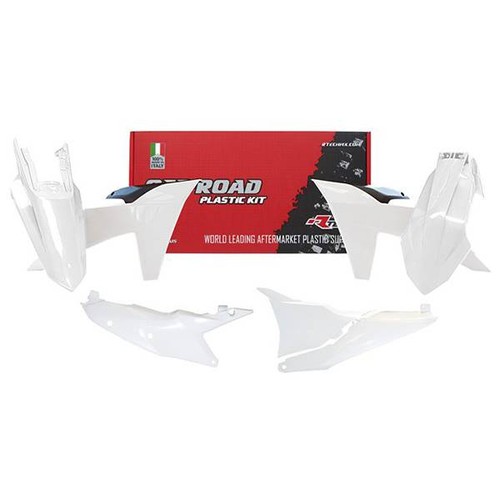 Kit plastique blanc ktm exc - kit,
