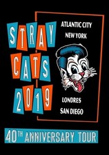 Très Rare DVD - Stray Cats - Live - 40TH Anniversary Tour 2019