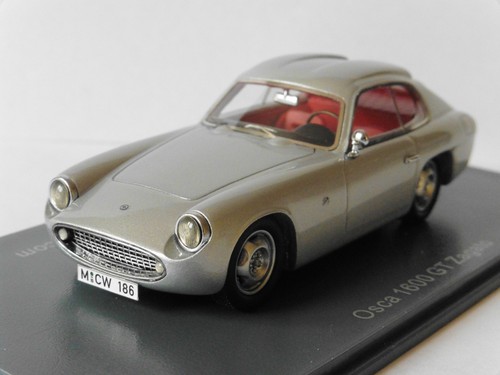 Osca 1600 zagato - gt, silver