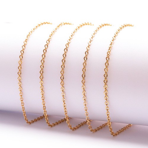 Collier chaîne maille - maille, forçat
