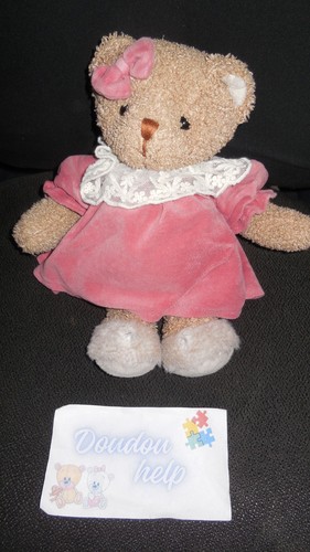 Doudou peluche ours - peluche,