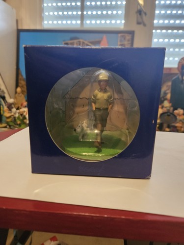 Figurine kuifje scène pvc - kuifje,