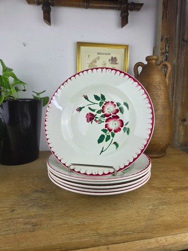 Lot assiettes creuses - 5,