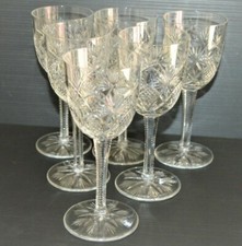 -6  VERRES à Pieds ANCIENS