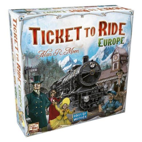 Ticket ride europe - ticket,