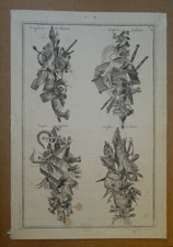 BELLE GRAVURE XVIII° ORNEMENT