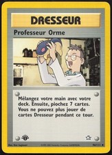 Carte Pokémon Professeur Orme 96/111 Edition 1 Neo Genesis Français