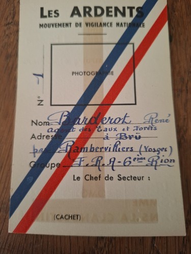 Rare carte identite - rare, reseau