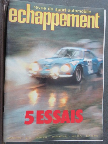 Revue échappement numéro - échappement, 51