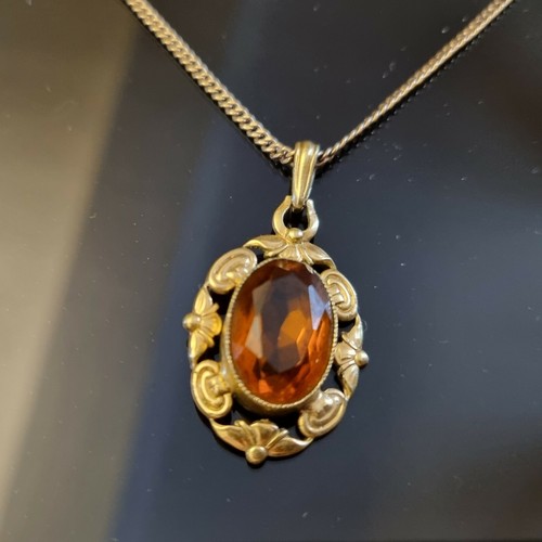 Collier plaqué art déco - plaqué,