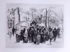 RARE EAU-FORTE ORIGINALE