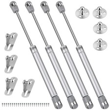 Lot de 4 Vérin à Gaz 100N / 10kg Verin Meuble Ressort Amortisseurs à Gaz avec...