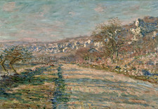 Affiche paysage de printemps