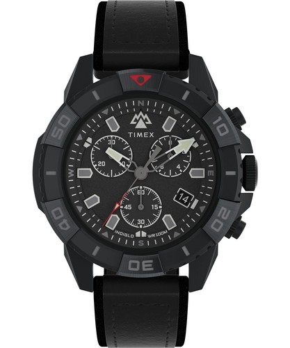 Timex montre noir - montre, chronographe