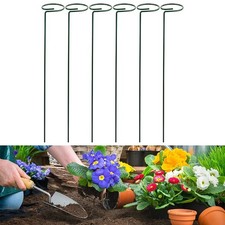 6PCS Supports de Jardin pour Plantes Grimpantes 35cm 40cm Intérieur Extérieur