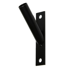 Porte-Fanion Fahnenmasthalter Fahnenwandhalter Mât de Drapeau Étroit Noir