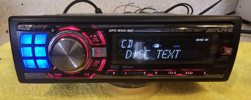 Alpine cda 9884 mp3 - alpine, mp3/wma/aac/cd
