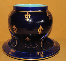 Ancien Cache pot faïence de