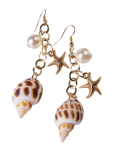 Sirène boucles oreilles - boucles, d'oreilles