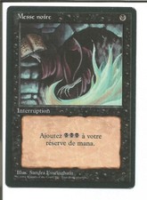 Messe Noire Dark Ritual  Limited Edition FR Magic MtG FBB 1994
