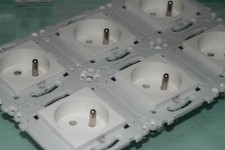 Lot de 6 Prises 2P+t P Alvais schneider ALB81073