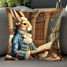 Housse de coussin Lapin