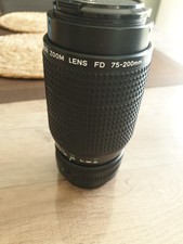 ANCIEN OBJECTIF CANON ZOOM LENS FD 75 -20MM