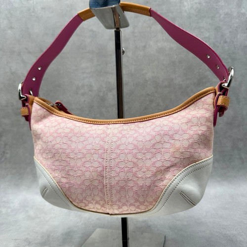 Sac une épaule coach - sac, rose