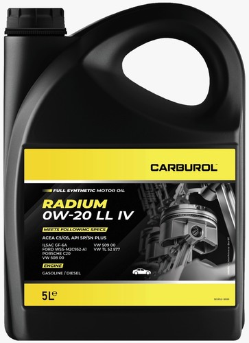 Carburol huile moteur - moteur, 0w20