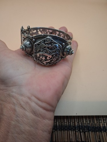 Ancien bracelet manchette - bracelet,
