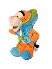 Doudou peluche Tigrou peignoir chaussons bleus 26 cm Disney Nicotoy