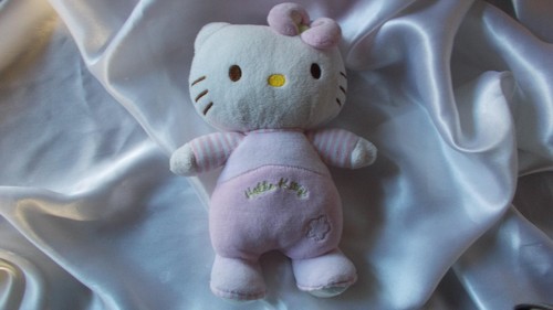 Doudou peluche hello kitty - peluche,