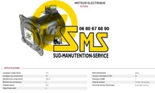 Moteur pompe hydraulique - pompe, 1