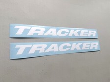 Tracker Boats Decals SET OF 2