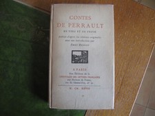 Contes de Perrault en vers et en prose publiés d'après les éditions originales