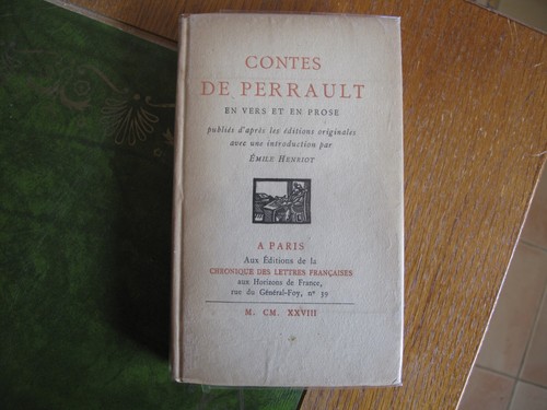 Contes perrault vers et - de,