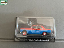 Voiture Miniature Peugeot 404 L'Equipe 1962 Tour de France Vélo Norev 1/43