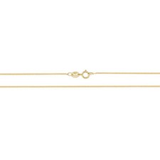 Chaine Courbe Femme 0.4mm Or