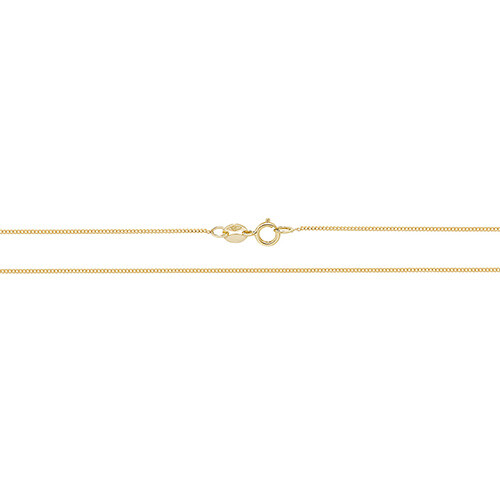 Chaine courbe femme 4mm or - femme,