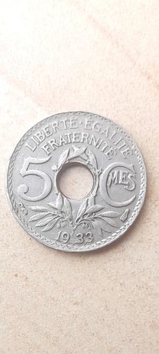 Pièce centimes 1933 - centimes,