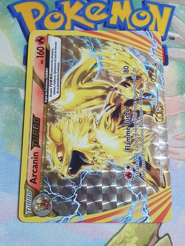 Carte pokemon arcanin - carte, turbo
