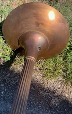 Lampadaire Pied de Lampe Cuivre Perzel Art Deco Design Moderniste